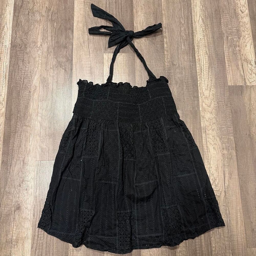 Vintage Y2K Black Halter Top